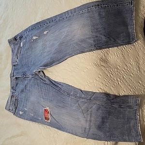 American Eagle Bootcut Jeans. 42×32. Light Distress. Slight Signs of Wear.